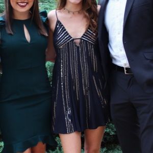 Free People dress. Navy size small